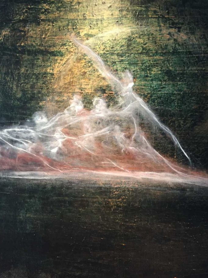 Nebel-Ballett – ca. 0.80m x 0.80m